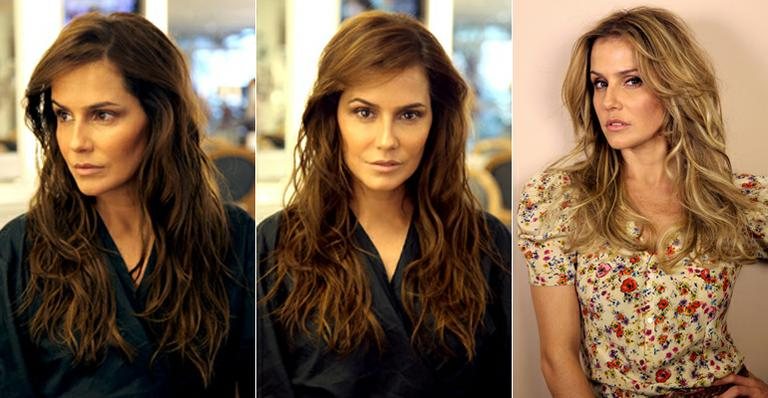 Cabeleireiro explica o passo a passo para ficar com o cabelo igual ao de Deborah Secco - Divulgação/Marcos Proença