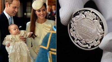 Moeda do batizado de príncipe George - Getty Images