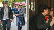 Após anúncio de separação, Orlando Bloom e Miranda Kerr levam o filho para passear em parque - AKM-GSI/Splash