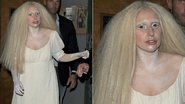 Lady Gaga surge quase irreconhecível antes de festa em Londres - AKM-GSI/Splash