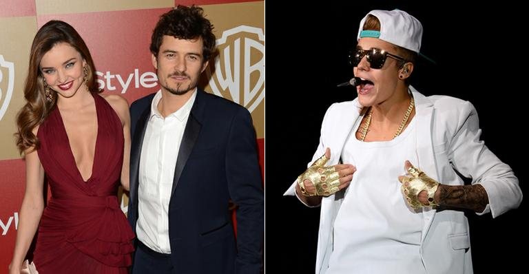 Justin Bieber seria pivô da separação de Orlando Bloom e Miranda Kerr - Getty Images