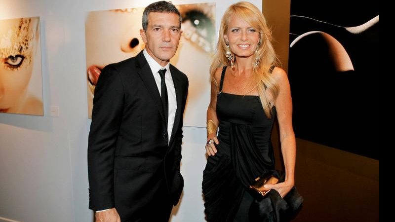 Antonio Banderas e Cecilia Bolocco - -