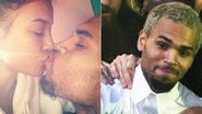 Chris Brown vai para a rehab e dá beijo de despedida na namorada - Instagram/Reprodução