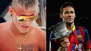 Neymar publica foto com a barba descolorida - Reprodução/ Reuters