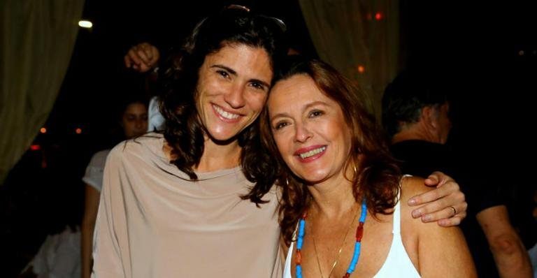 Maria Zilda e Ana Kalil no aniversário da atriz - Ag. News