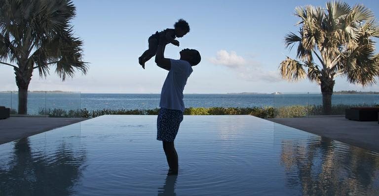 Jay-Z e Blue Ivy - Reprodução / Tumblr iam.beyonce.com