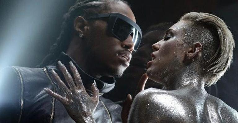 Miley Cyrus e Future - Reprodução