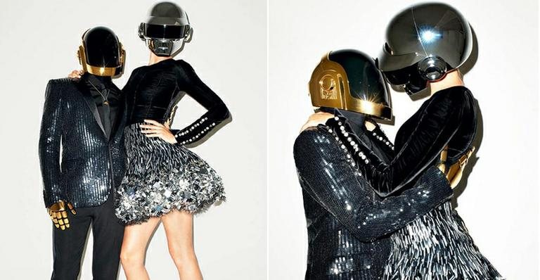 Gisele Bündchen se transforma em robô do Daft Punk - Reprodução/Terry Richards/WSJ.