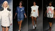 Fashion Rio: segundo dia tem top model e atrizes famosas na passarela - Foto-montagem