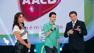 Ivete Sangalo, Felipe Ventura e Silvio Santos - Caio Guimarães/AgNews