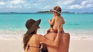 Gisele Bündchen curte a família em praia paradisíaca - Reprodução/Instagram