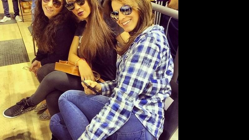 Rafaella, irmã do Neymar, com Bruna Marquezine - Reprodução/Instagram