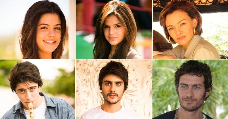 Elenco de Em Família - Divulgação/TV Globo