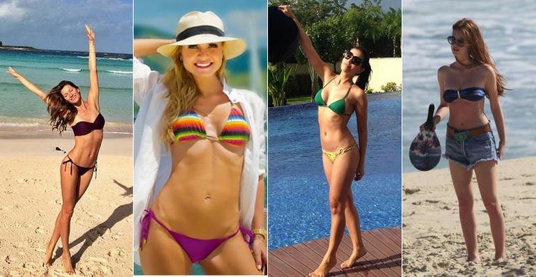 Biquíni ideal: aprenda a escolher o modelo adequado para o seu corpo - Foto-montagem