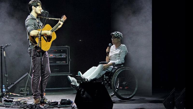 Maria Gadú e Tiago Iorc em show - Leo Franco / AgNews