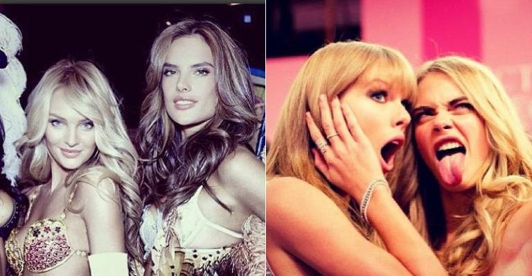 Angels mostram bastidores do Victoria’s Secret Fashion Show. Confira! - Foto-montagem