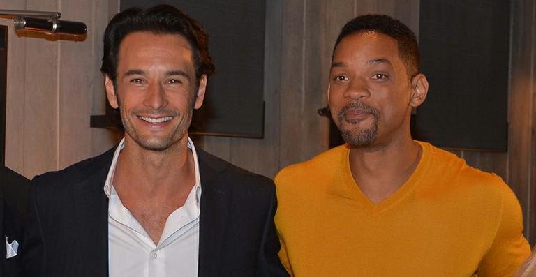 Will Smith e Rodrigo Santoro em Buenos Aires - AKM-GSI/SplashNews