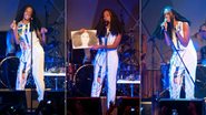 Solange Knowles se apresenta no Popload Gig, em São Paulo - Foto-montagem