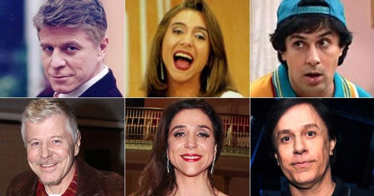 Sai de Baixo: Veja o antes e depois do elenco após 11 anos - Fotomontagem/Rede Globo