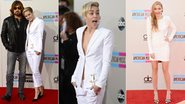 Miley Cyrus vai ao AMA com o pai e irmã - GettyImages