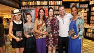 Bárbara Paz, Bianca Comparato, Angela Vieira, a autora, Adriano Garib e Adriana Lessa - Anderson Borde/Agnews E Rob Erto Filho