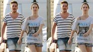 Nathalia Dill e Caio Sóh praticam esportes juntos na Barra da Tijuca - -