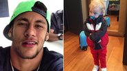 Neymar mostra o filho de chupeta em foto fofa - Reprodução/Instagram