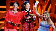 Jessica Schwarz, Jasmin Gerat e Nadja Uhl durante o Bambi Awards, em Berlim - Tobias Schwarz/ Reuters