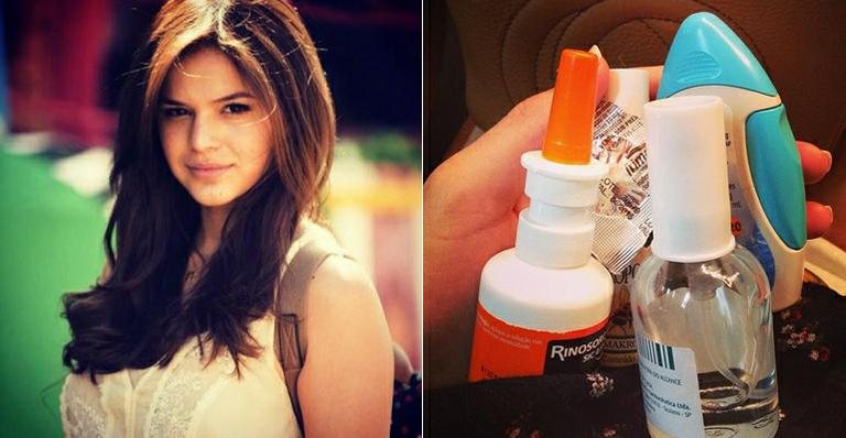 Bruna Marquezine mostra bolsa cheia de remédios: "Juro que não sou hipocondríaca" - Instagram/Reprodução