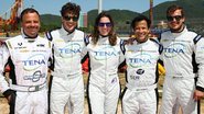 Pilotos famosos participam de corrida de kart - Divulgação