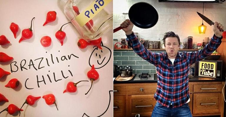 Chef Jamie Oliver exalta comidas brasileiras: "Viva feijoada" - Instagram/Reprodução