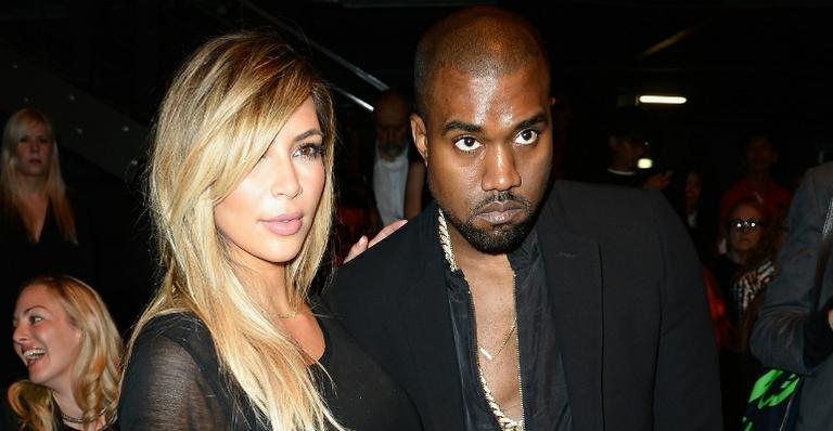 Kim Kardashian e Kanye West - Getty Images