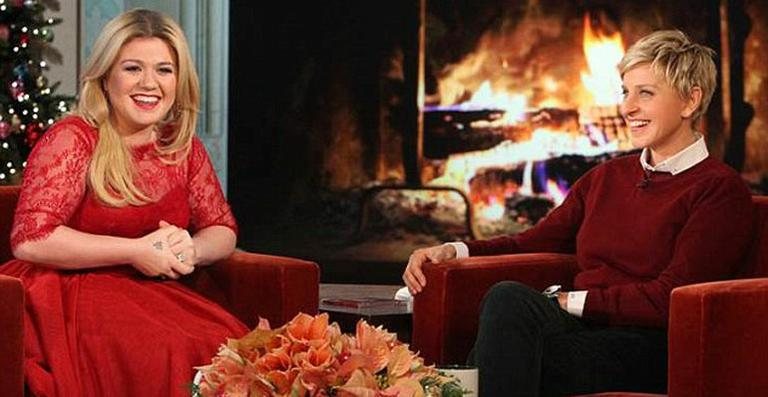 Kelly Clarkson e Ellen DeGeneres - Reprodução