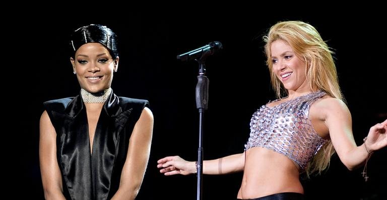 Rihanna e Shakira - GettyImages