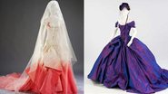 Vestidos de noiva de Gwen Stefani e Dita Von Teese serão expostos em Museu de Londres - Foto-montagem