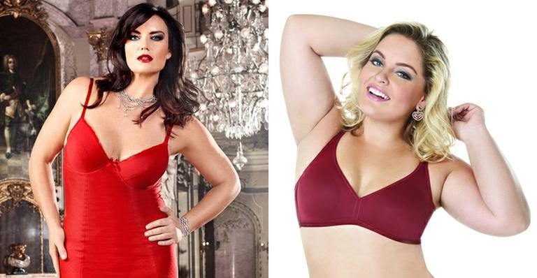 Lingeries para noivas plus size garantem sensualidade na lua de mel - Foto-montagem