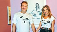 Luisa Mell e seu marido na mostra do projeto #adotei em prol dos animais em São Paulo - João Passos/Brasil Fotopress