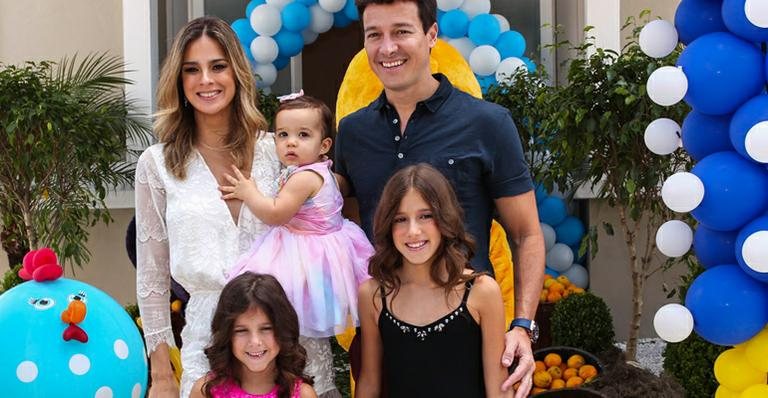 Rodrigo Faro celebra o 1º aniversário da caçula, Helena - Manuela Scarpa e Marcos Ribas / Foto Rio News