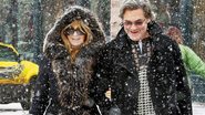 Goldie Hawn e Kurt Russell enfrentam a forte neve em Aspen nos Estados Unidos - AKM-GSI/AKM-GSI