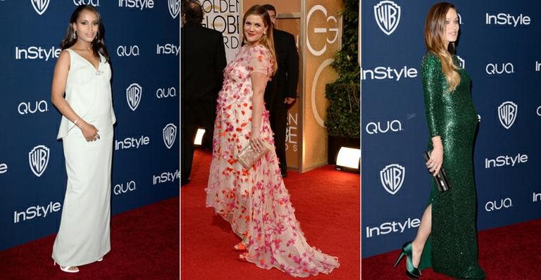 Veja os looks das grávidas do Globo de Ouro - Foto-montagem/Getty Images