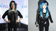 Demi Lovato versão boneca - Getty Images e Divulgação