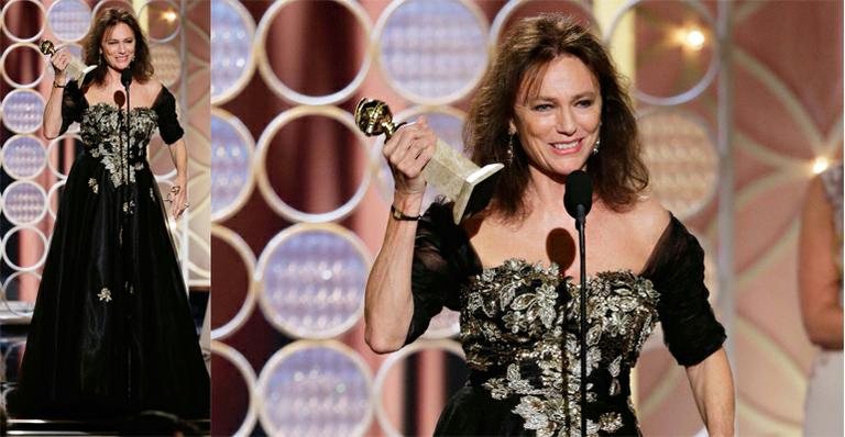 Jacqueline Bisset faz discurso mais comentado ao receber Atriz Coadjuvante - Paul Drinkwanter/NBCUniversal/Handout/Reuters