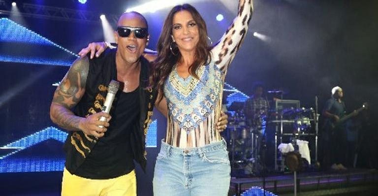 Ivete Sangalo e Leo Santana ensaiam juntos para o Carnaval de Salvador - Fred Pontes/Divulgação