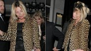 Kate Moss comemora 40 anos e se acaba durante a festa - AKM-GSI/Splash