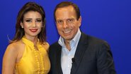 Paula Fernandes e João Doria Jr. no 'Show Business' - Divulgação/Band