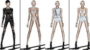 Roberto Cavalli mostra os croquis dos looks de Miley Cyrus em nova turnê - Reprodução / Instagram roberto_cavalli