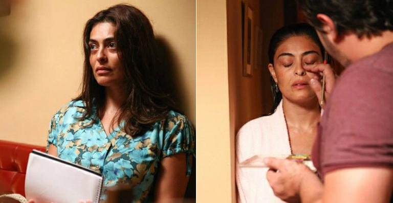 Juliana Paes nos bastidores do filme 'A Despedida' - Midori Di Lucca/Gatacine