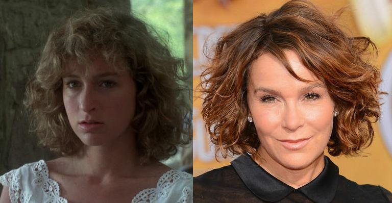 Jennifer Grey, estrela de Dirty Dancing, vai ao Sag Awards 2014. Veja o antes e depois - Foto-montagem