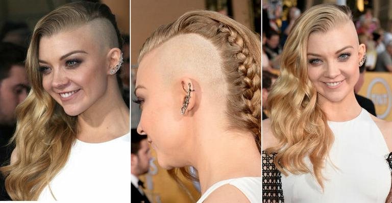 Corte undercut é moda entre as famosas - Foto-montagem