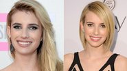 Emma Roberts faz chanel assimétrico no cabelo - Getty Images